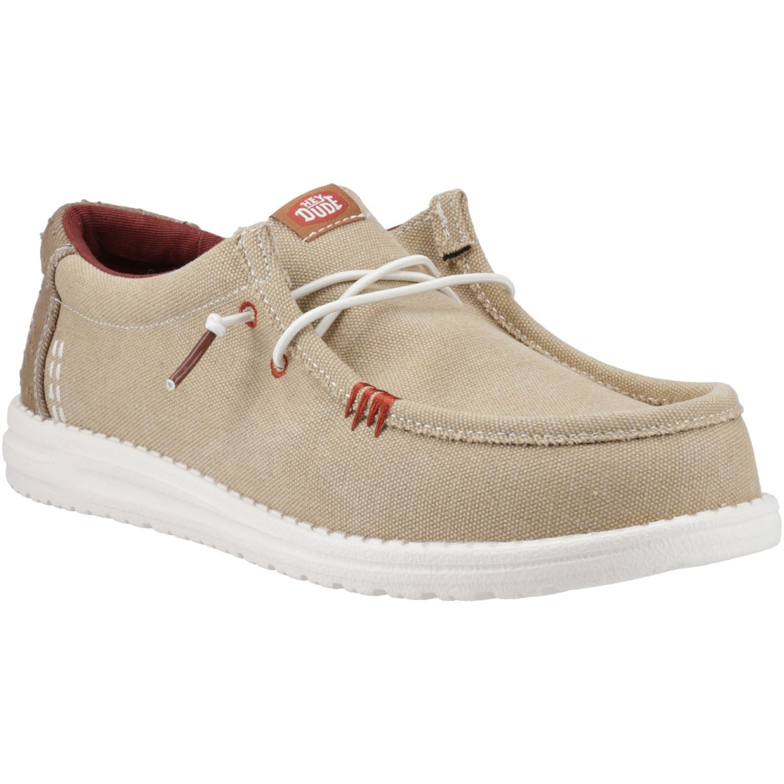 HEYDUDE Wally Workwear Synthetic Blend Men's Incense/Multi Moccasins Shoes