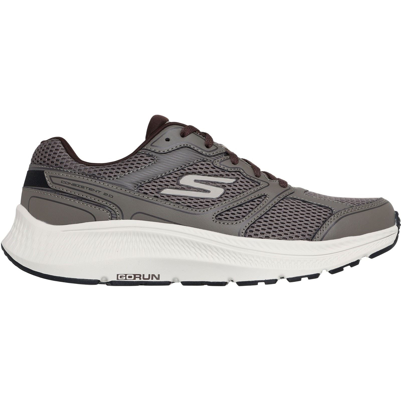 Skechers Go Run Consistent 2.0 Mapleton Leather Men's Brown Sneakers
