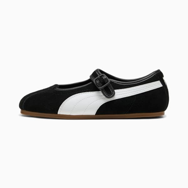 Puma Tacklette Suede Women's Black/White Sneakers