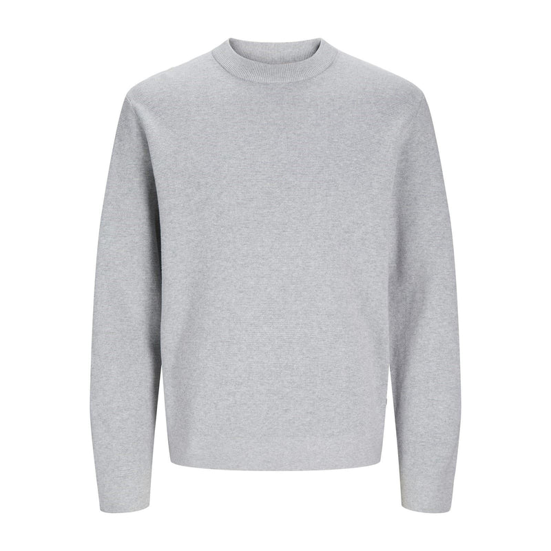 Jack & Jones Milano Stitch Cotton Men's Grey Sweatshirt