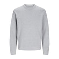 Jack & Jones Milano Stitch Cotton Men's Grey Sweatshirt