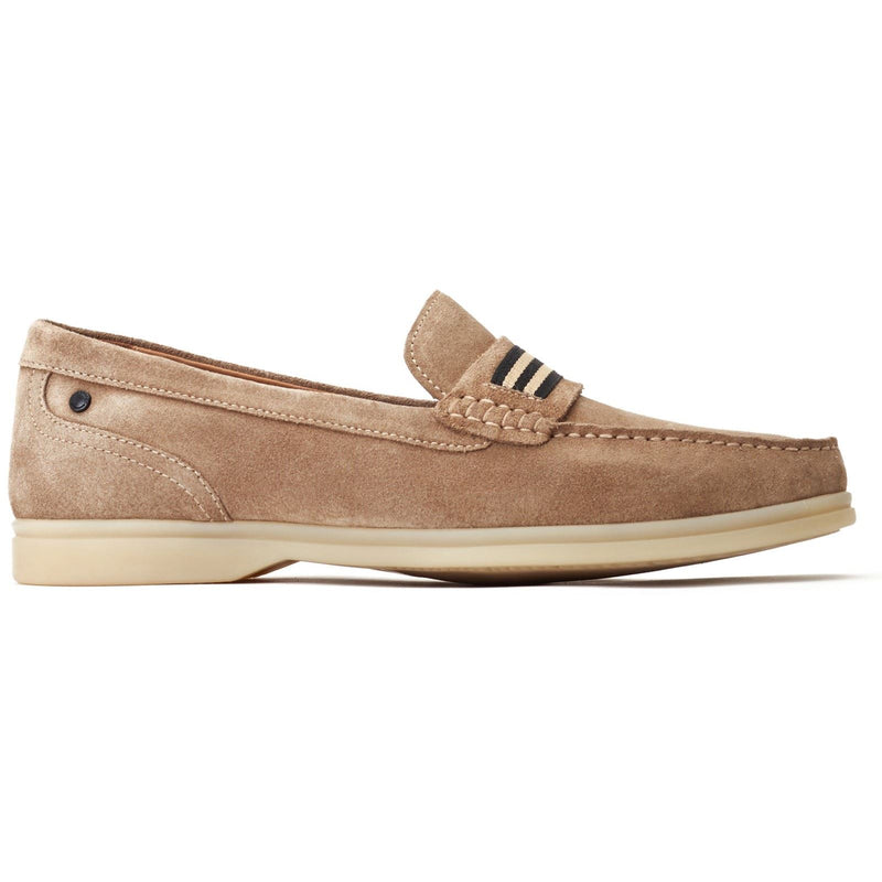 Base London Drum Leather Men's Sand Loafers