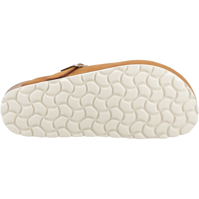 Hush Puppies Bailey Suede Women's Tan Clogs