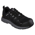 Skechers Workwear Malad II Textile Men's Black Safety Sneakers
