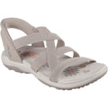 Skechers Reggae Slim Stretch Flex Textile Women's Taupe Sandals