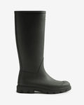 Hunter Downpour Tall Rubber Women's Olive Wellington Boots