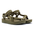 Teva Midform Universal Canvas Women's Olive Sandals