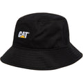 Caterpillar Cotton Unisex Adults Black Bucket Hat