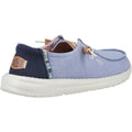 HEYDUDE Wendy Chambray Boho 100% Cotton Women's Blue Loafers