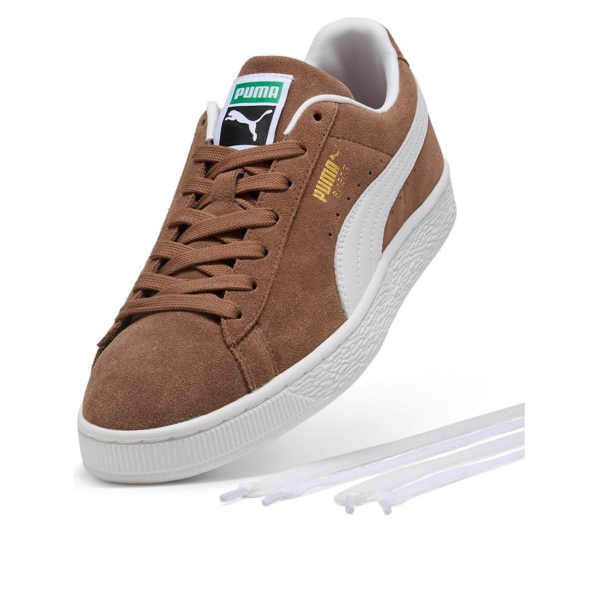 Puma Classic Suede Haute Coffee/White Sneakers