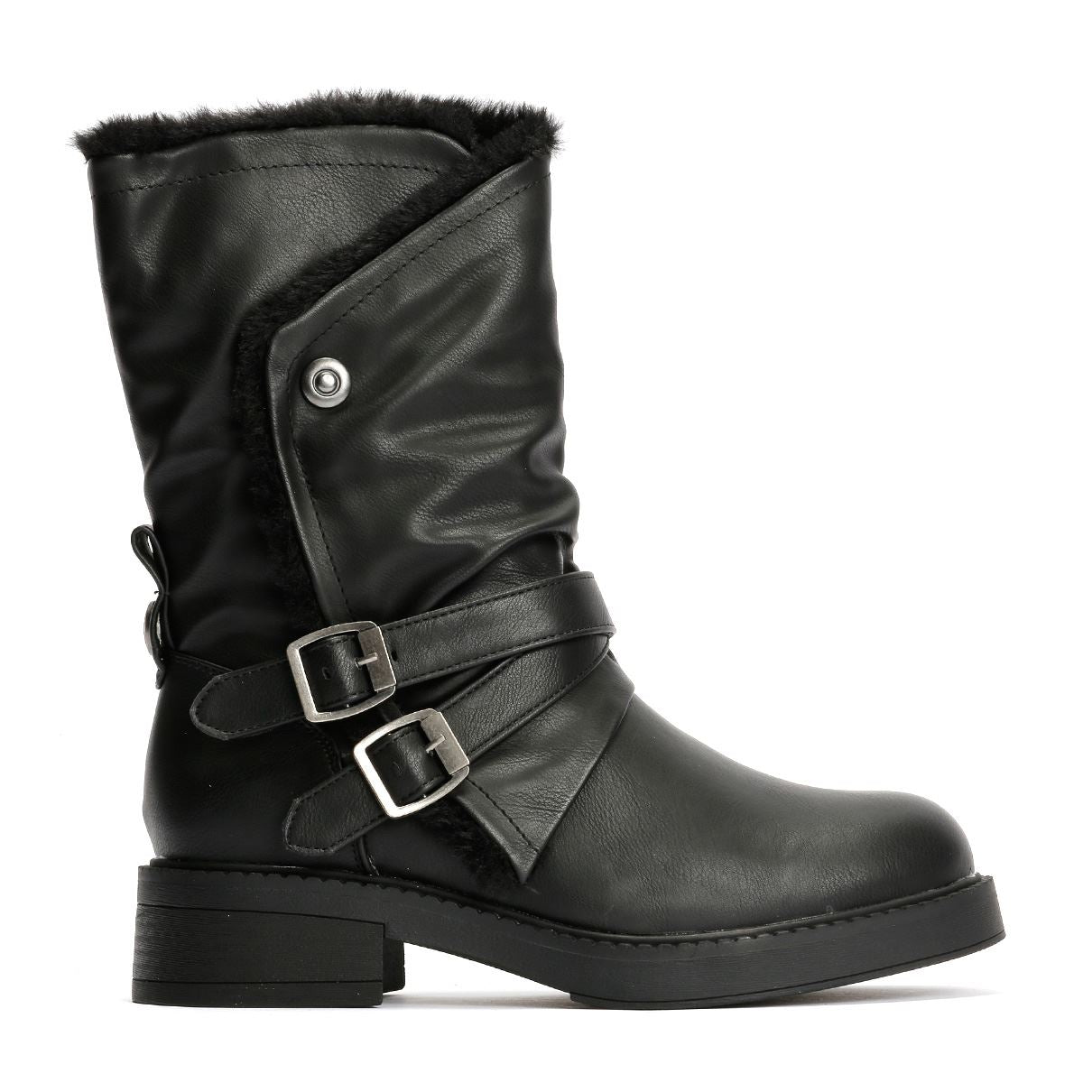 Blowfish Malibu Voyage Cozy Women's Black Boots