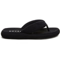 Rocket Dog Sunset Puff Atlanta Textile Women's Black Flip Flops
