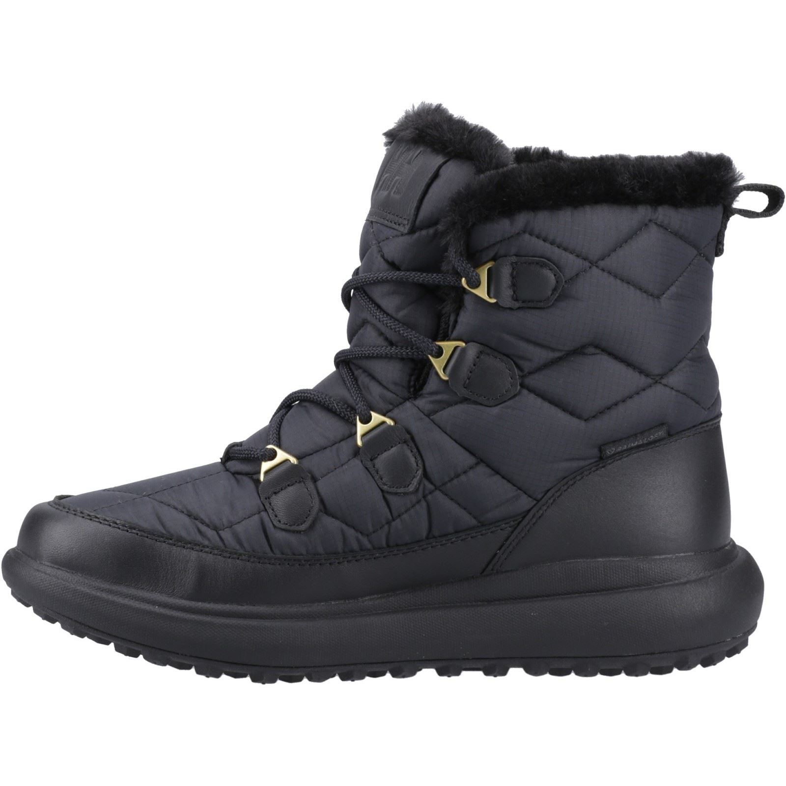 Helly Hansen Sport Willetta 2 Mid Leather Women's Black Winter Mid Calf Boots