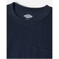 Dickies Pocket Long Sleeve Cotton Men's Blue T-Shirt