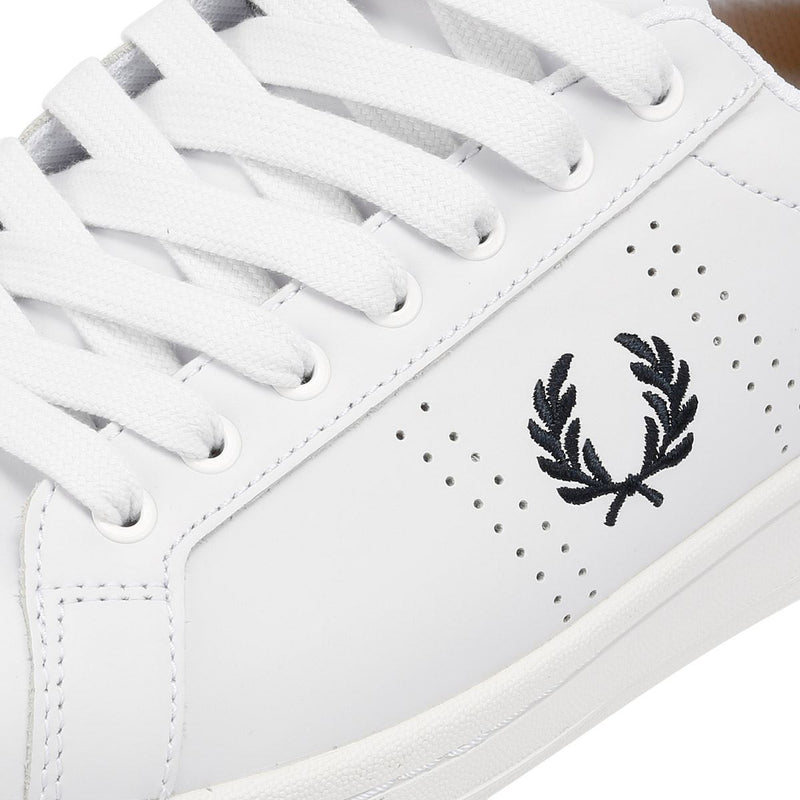 Fred Perry Cupsole Leather Men's White/Navy Sneakers
