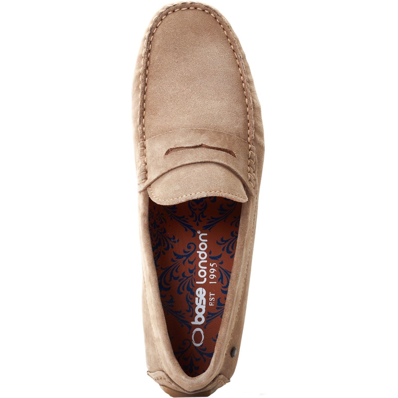 Base London Collins Leather Men's Sand Loafers