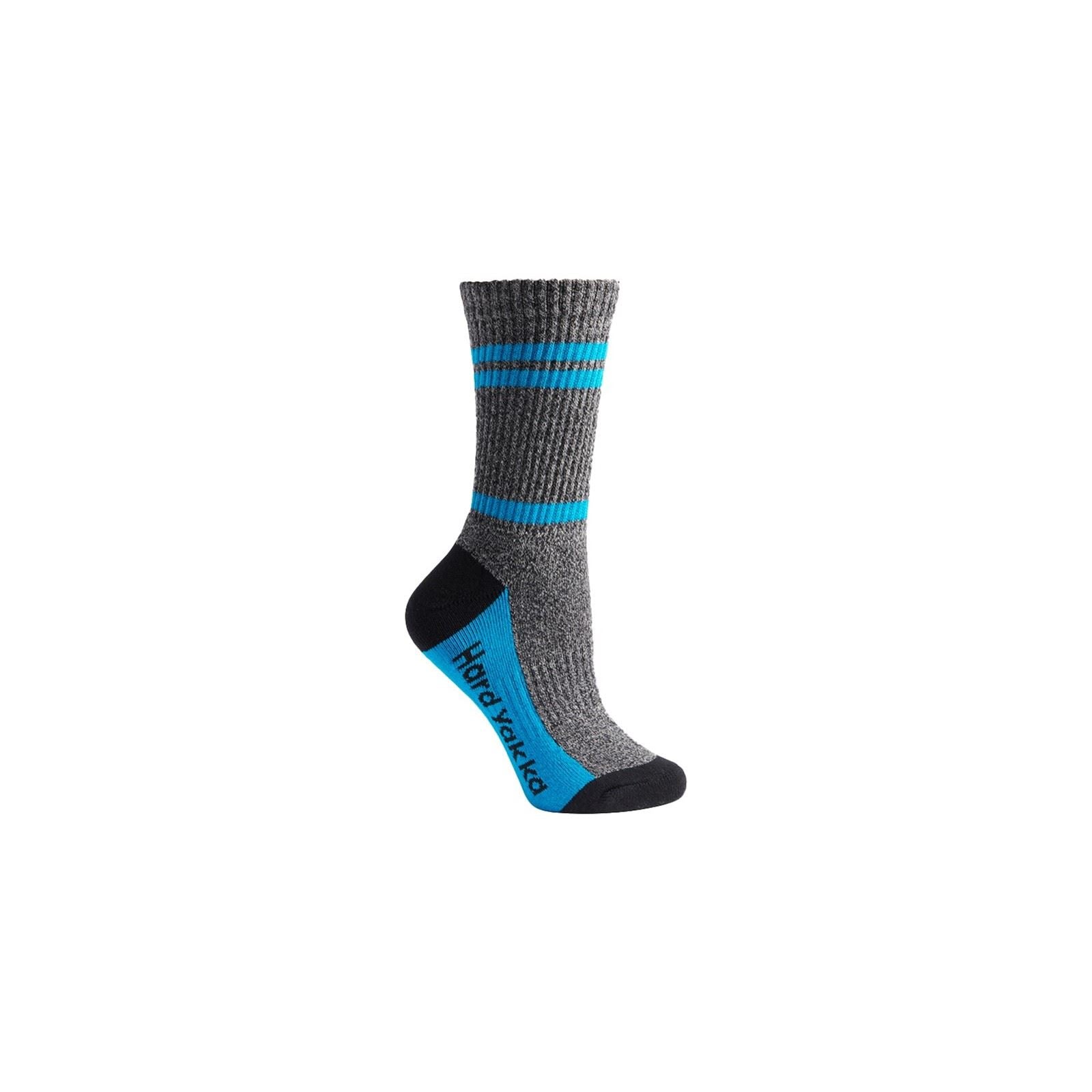 Hard Yakka Crew 3 Pack Cotton Women's Multicoloured Work Socks