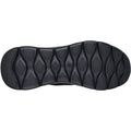 Skechers GO WALK Flex Smooth Motion Textile Men's Black Trainers