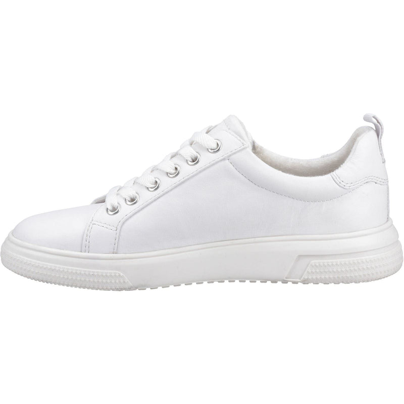 Hush Puppies Martha Leather Women's White Sneakers