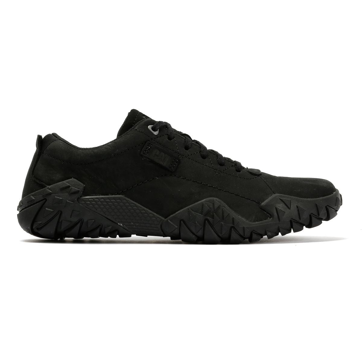 Caterpillar Gridlock Lo Tumbled Nubuck Men's Black Lace-Up Shoes