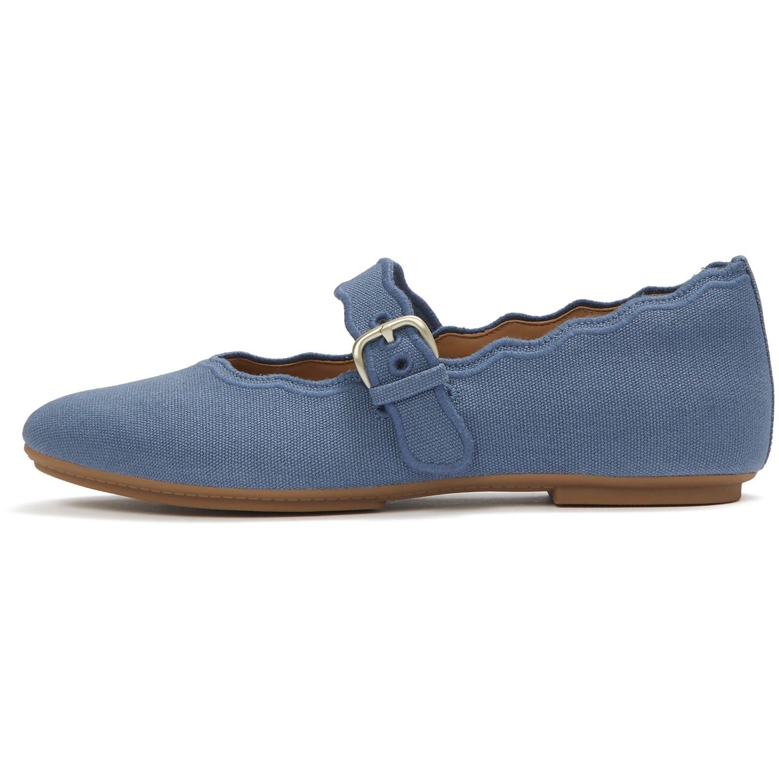 Fitflop Delicato Wave-Edge Polyester Women's Cosmic Blue Shoes