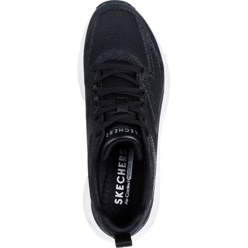 Skechers Tres-Air Uno Glit-Airy Women's Black Sneakers