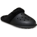 Crocs Classic Fuzz Scuff Thermoplastic Men's Black Slippers