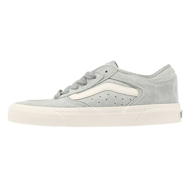 Vans Rowley Classic Suede Women's Aqua Gray Sneakers