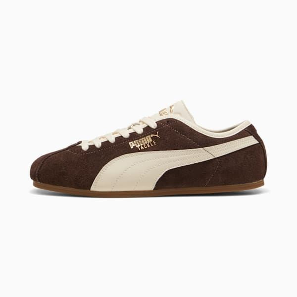 Puma Tackle Suede Chocolate/Alpine Snow Sneakers