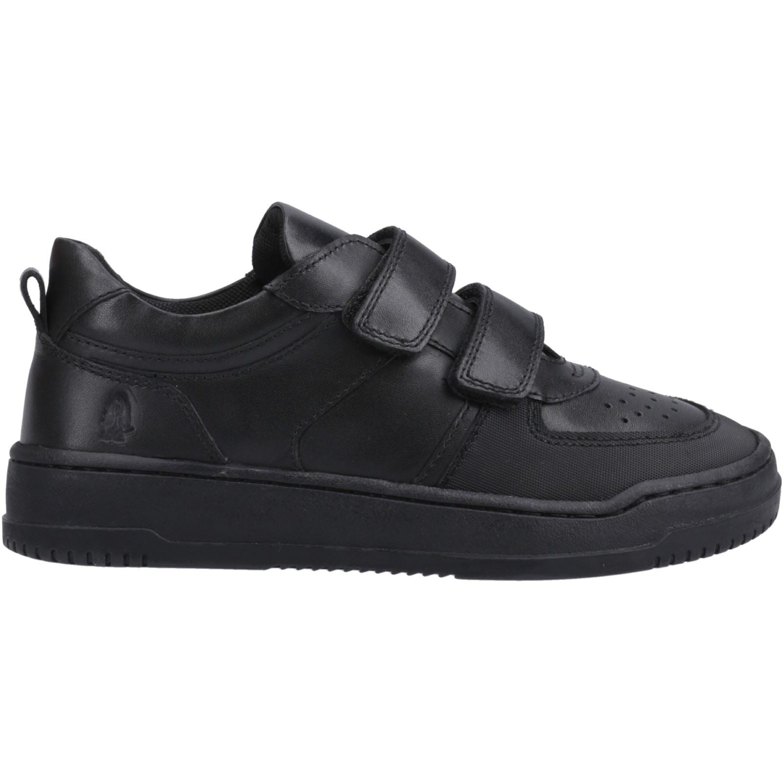 Hush Puppies Daxton Leather Boys's Black Sneakers