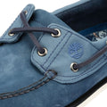 Timberland Classic 2 Eye Leather Men's Dark Blue Boat Shoes