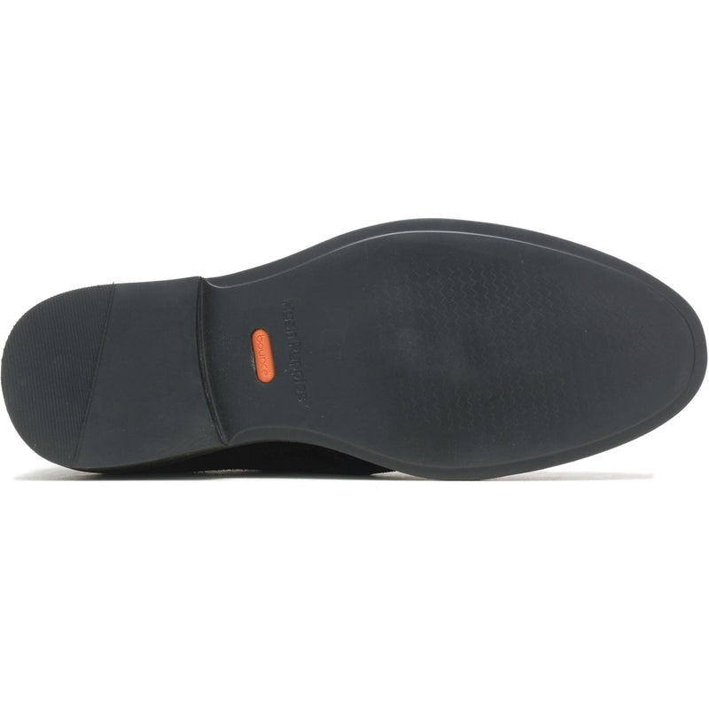 Hush Puppies Earl Slip On Suede Men's Black Loafers