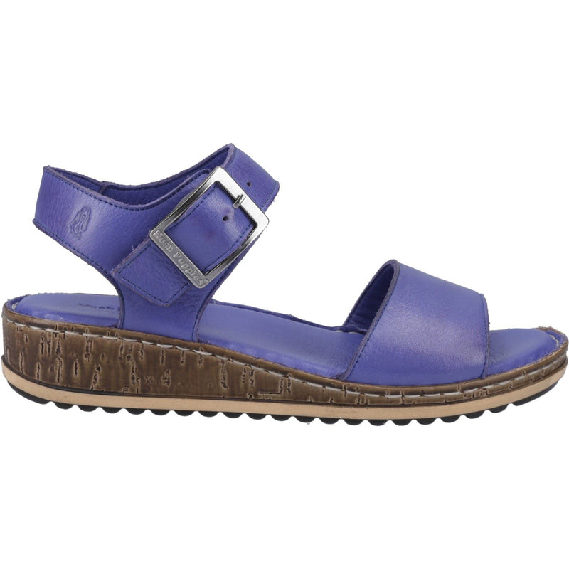 Hush Puppies Ellie Leather Women's Indigo Sandals