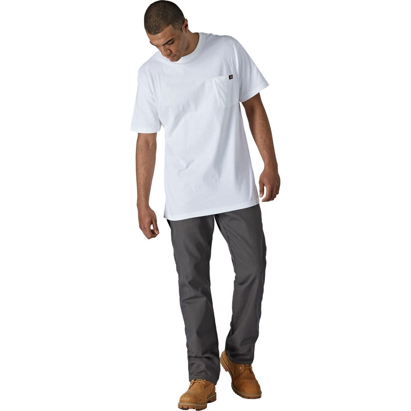 Dickies Short Sleeve Cotton Men's White T-Shirt