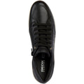 Geox D MYRIA Faux Leather Women's Black Sneakers