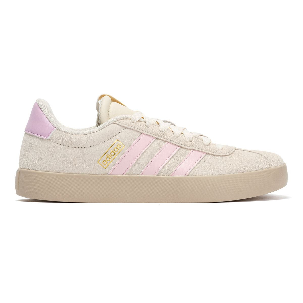 Adidas VL Court 3.0 Women's Beige/Pink Sneakers