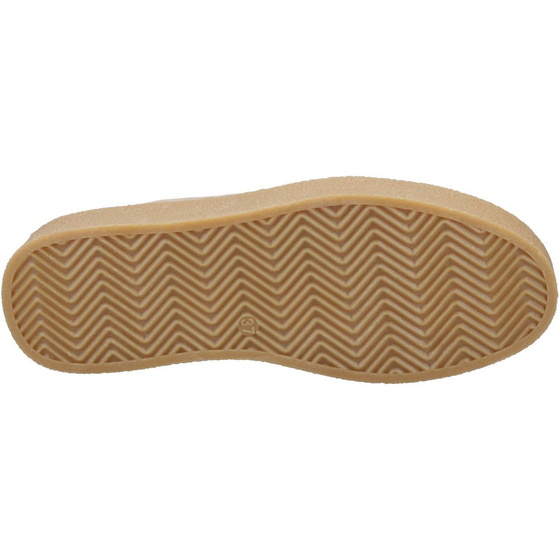 Hush Puppies Bridie Suede Leather Women's Taupe Moccasins Shoes