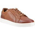 Hush Puppies Madden Leather Men's Tan Sneakers