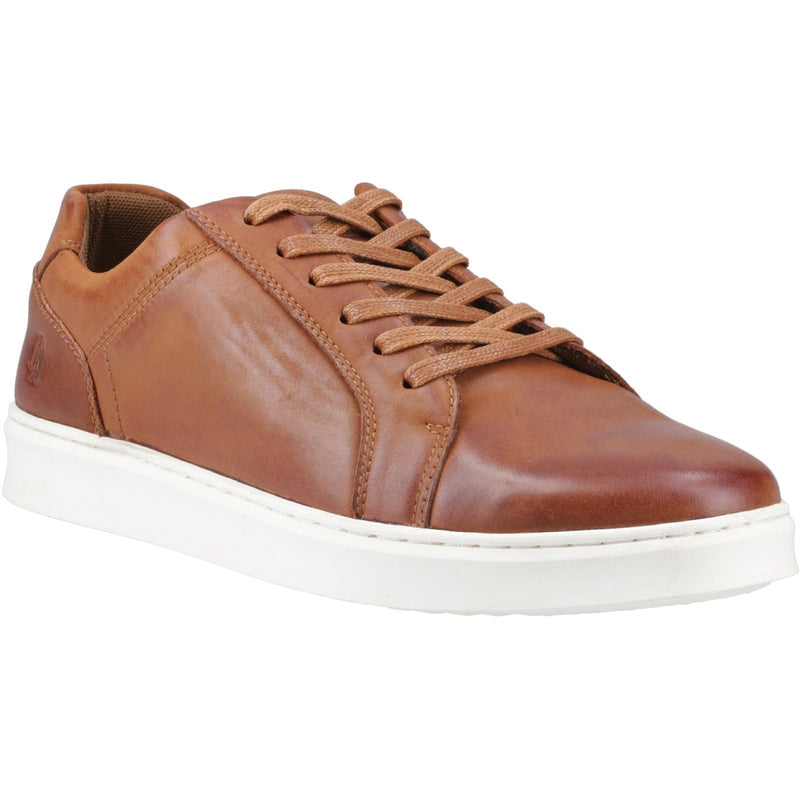 Hush Puppies Madden Leather Men's Tan Sneakers