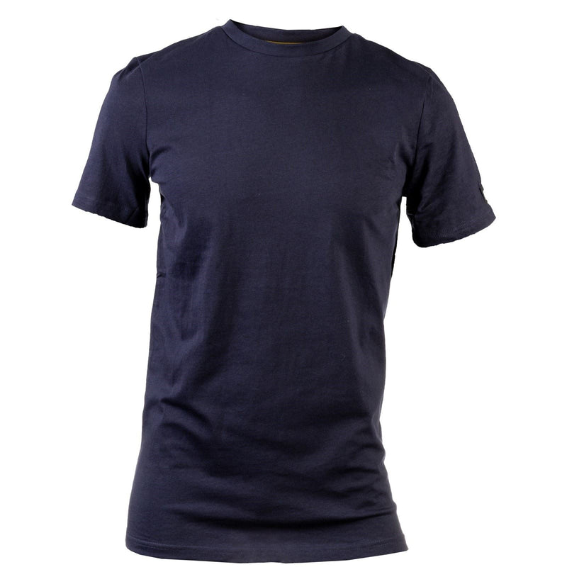 Caterpillar Essentials Short-sleeve Cotton Men's Blue T-Shirt