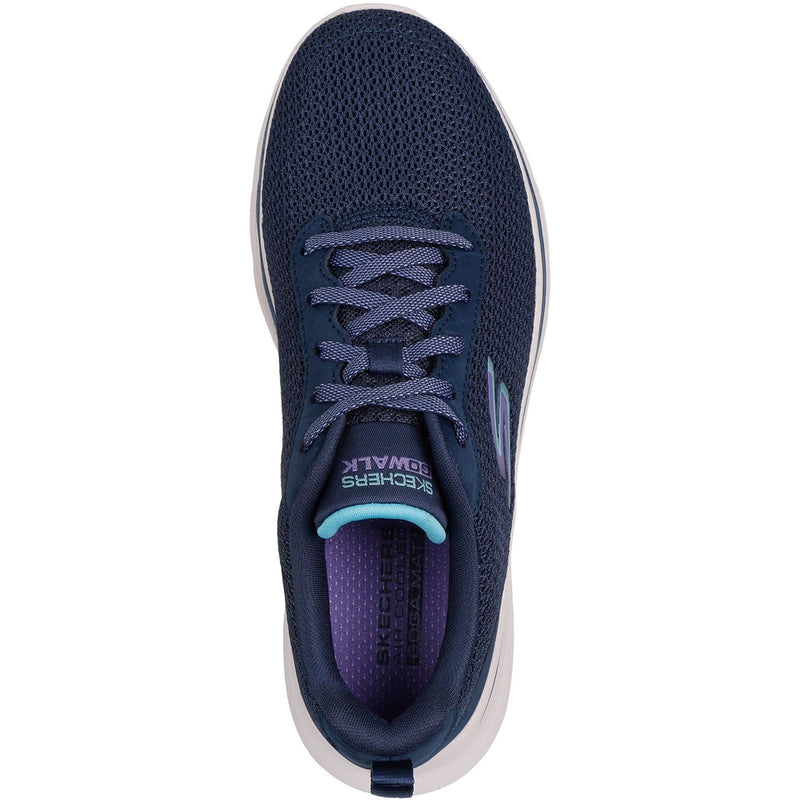 Skechers Go Walk 7 Kaylor Synthetic Women's Navy/Purple Sneakers