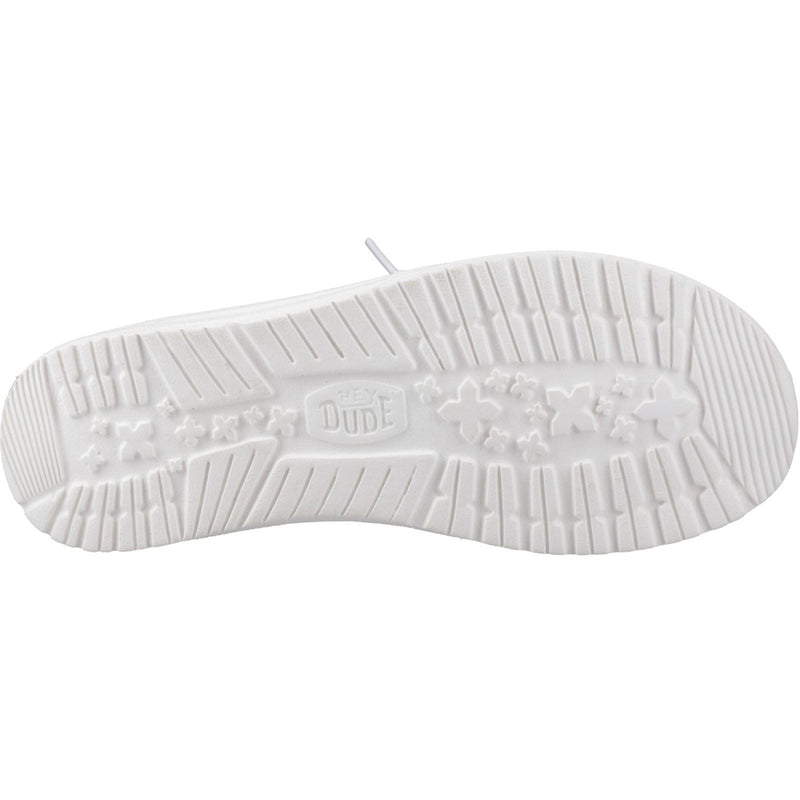 HEYDUDE Wendy Slip Terry Stripe Synthetic Women's Navy Blazer/Egret Mules