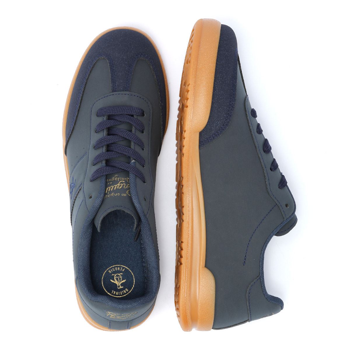 Penguin Giovanni Men's Navy / Gum Sneakers
