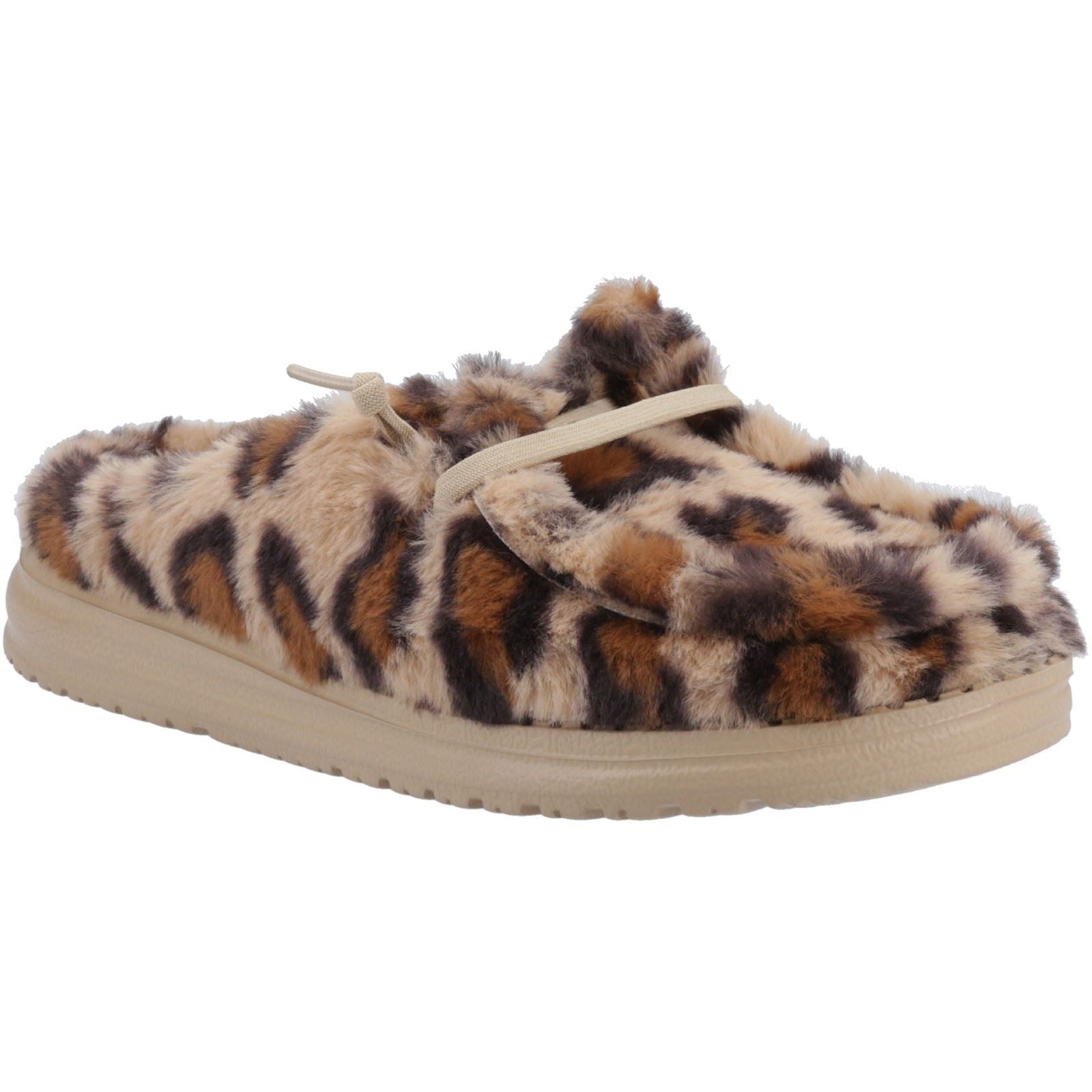 HEYDUDE Wendy Synthetic Women's Tan/Multi Mules