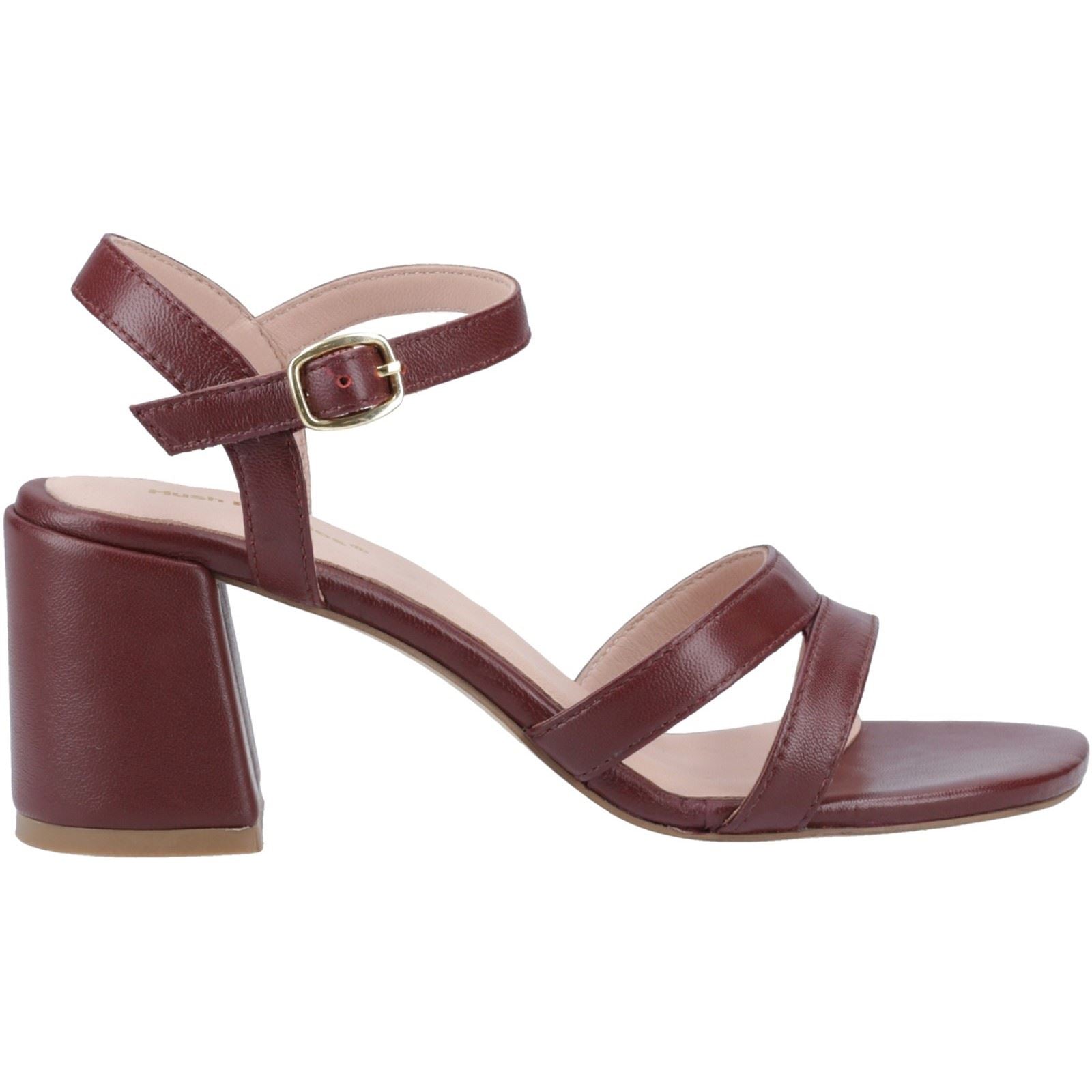 Hush Puppies Nalani Leather Women's Bordeaux Heels