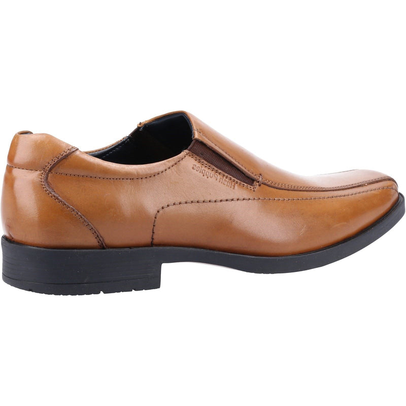Hush Puppies Brody Leather Men's Tan Slip-On Shoes