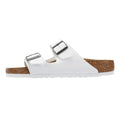 Birkenstock Arizona Birko-Flor Womens White Regular Sandals