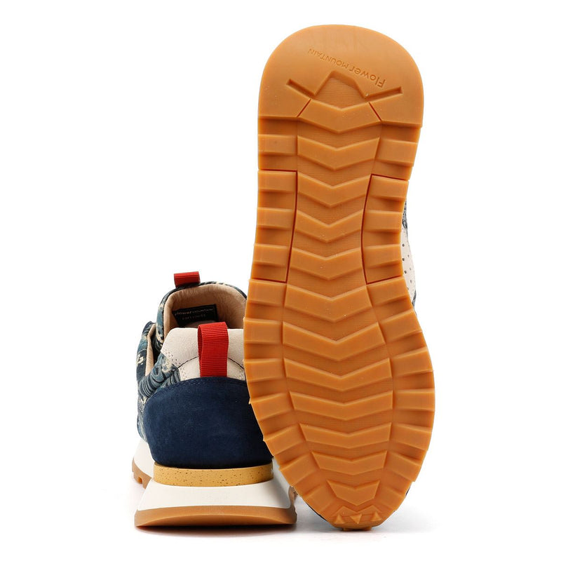 Flower Mountain New Asuka Blue Sneakers