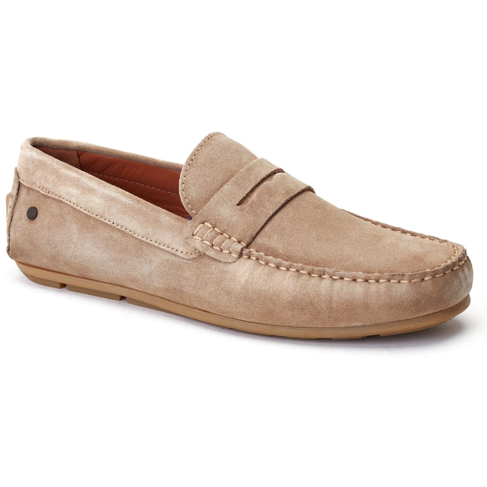 Base London Collins Leather Men's Sand Loafers