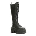 Buffalo Gospher Lace Up High Women's Black Boots